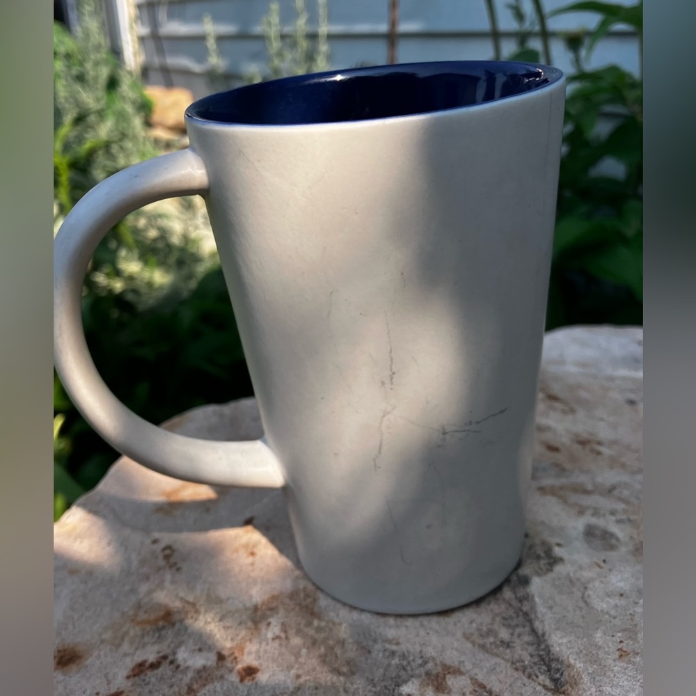 White David’s Tea Mug w/ Handle